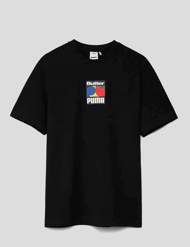 Colaborações PUMA x butter goods tee puma black